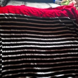 Oldie Woman's Stripped Shirt